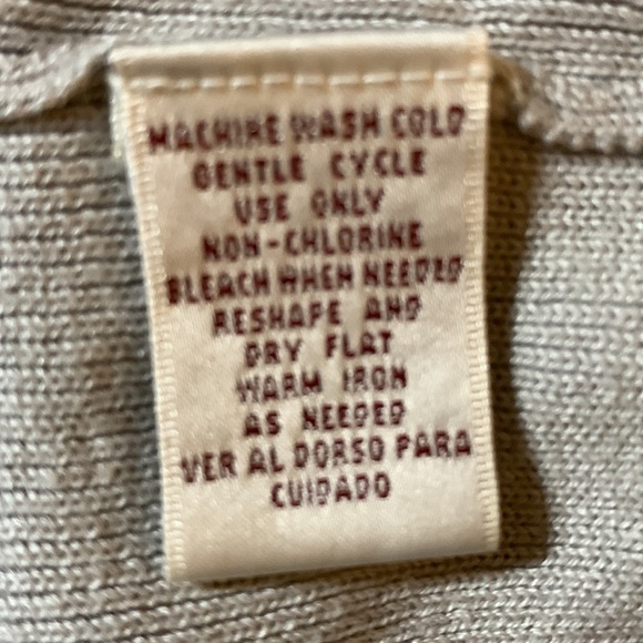 Worthington Women’s Cardigan light gray, Size XL, very good condition - Picture 5 of 5